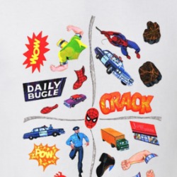 Spiderman Sticker Fun Book T Shirt 39727688