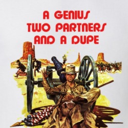 A Genius Two Partners And A Dupe 70s Spaghetti Western Movie T Shirt 39730277