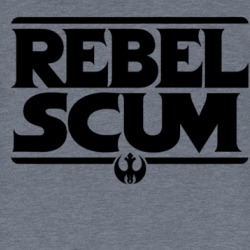 Rebel Scum Star Wars Parody Movie Funny T Shirt 39752400