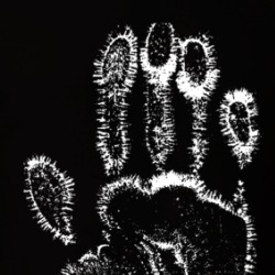 Electrified Hand Print T Shirt 39752689