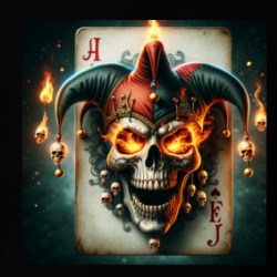 Dead Joker Skull Jester T Shirt 39753290