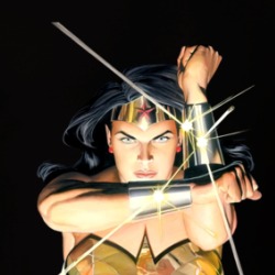 Wonder Woman Deflecting Bullets Comic T Shirt 39754527