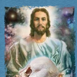 Jesus Holding A Turkey T Shirt 39754528