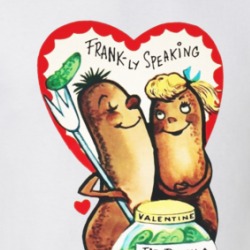 I'd Be In A Pickle Without Your Retro Valentine's Day Card T Shirt 39755337
