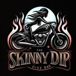The Skinny Dip Dive Bar Faded Food Drinks T Shirt 39755973