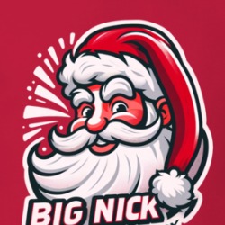 Big Nick Energy Funny Santa Claus Parody T Shirt 39757051