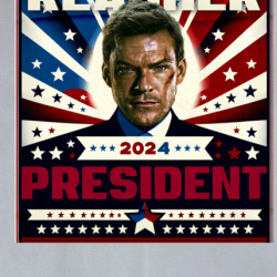 Reacher 2024 Usa Presidential Election Parody T Shirt 39758654