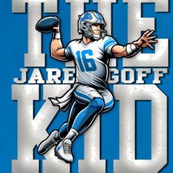 Jared Goff The Kid Detroit Football Fan T Shirt 39759558