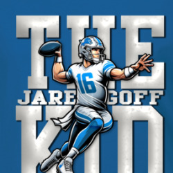 Jared Goff The Kid Detroit Football Fan Ladies T Shirt 39759559