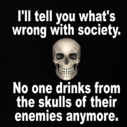 I'll Tell You What's Wrong With Society Skull T Shirt 39761895