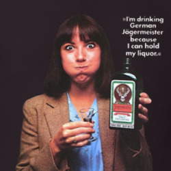 I'm Drinking Because I Can Hold My Liquor 80s Alcohol Ad T Shirt 39764676