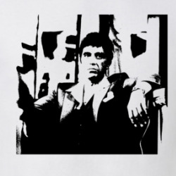 Scarface Tony Montana Pacino Movie Character T Shirt 39765536