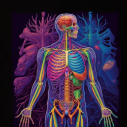 Skeletal Muscles Rainbow Skeleton T Shirt 39765550