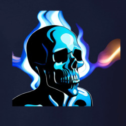 Skeleton Head T Shirt 39770802