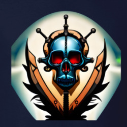 Skull With Swords T Shirt 39770806