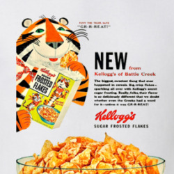 Frosted Flakes Tony The Tiger Says They're Gr-r-reat T Shirt 39771936