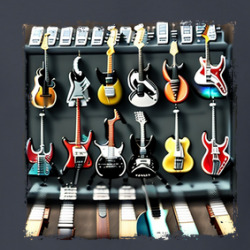 Guitar Collection Music Lover T Shirt 39774054