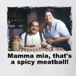 Mamma Mia Thats A Spicy Meatball Alka Seltzer Retro Commercial T Shirt 39777628