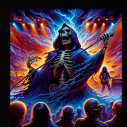 Grim Reaper Band Parody Heavy Metal Rock T Shirt 39781667