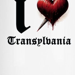 I Love Heart Transylvania Vampire Dracula Parody Mug 39783495
