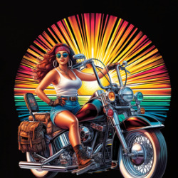 Biker Girl 1 Collection Motorcyle Freedom Open Road T Shirt 39784150