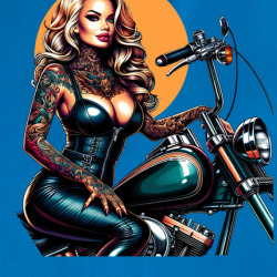 Biker Girl 2 Collection Motorcyle Freedom Open Road T Shirt 39784151
