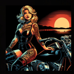 Biker Girl 4 Collection Motorcyle Freedom Open Road T Shirt 39784153
