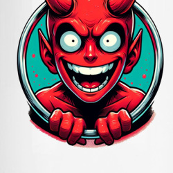 Son Of Satan Spawn Of The Devil Funny Parody Crewneck Sweatshirt Mug 39784177