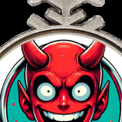 Son Of Satan Spawn Of The Devil Funny Parody Crewneck Sweatshirt Holiday Ornament 39784179