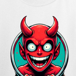Son Of Satan Spawn Of The Devil Funny Parody Crewneck Sweatshirt T Shirt 39784183