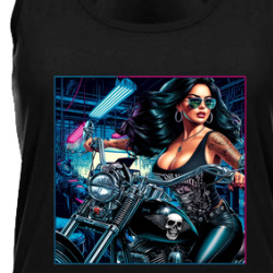 Biker Girl 12 Collection Motorcyle Mechanic Shop Tanktop 39784187