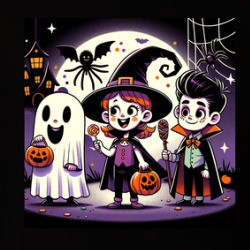 Halloween Fun Ghost Witch Vampire T Shirt 39819050