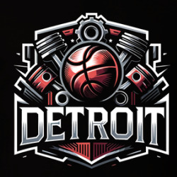 Detroit Basketball City Logo Fan T Shirt 39819421