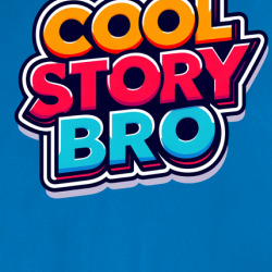 Cool Story Bro Funny Novel T Shirt 39819449