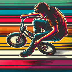 Bmx Rider Bike Fan T Shirt 39819456