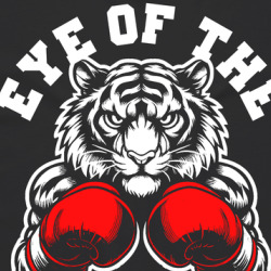 Eye Of The Tiger Boxing Motivation Gym Gear T Shirt 39819656