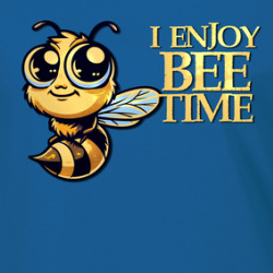 I Enjoy Bee Time Funny Cute Gift Novelty Ladies T Shirt 39828266