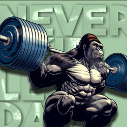 Never Skip Leg Day Gym Gear Workout T Shirt 39830648
