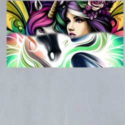 A Fairy And Her Unicorn Fantasy Dream T Shirt 39830946