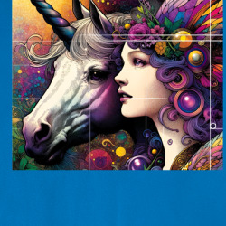 A Fairy And Her Unicorn Fantasy T Shirt 39830969