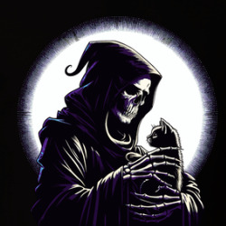 Grim Reaper's Kitten Cat Lover T Shirt 39831102