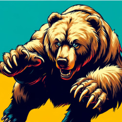 Grizzly Bear Predator Animal T Shirt 39832112