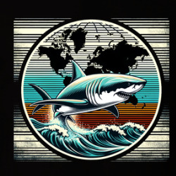 Great White Shark Ocean Apex Predator T Shirt 39832414