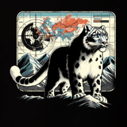 Snow Leopard Mountains Himalaya Apex Predator T Shirt 39832415