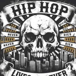 Hip Hop Culture Never Dies Lives Forever Urban Streets Music T Shirt 39832452