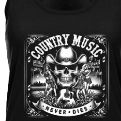 Country Music Never Dies Dirt Roads Cornfields Music Pick Up Truck Tanktop 39832490