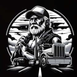 Truck Driver Trucker Long Hauler Job Road T Shirt 39832808