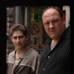 Christopher And Tony Sopranos T Shirt 39833333