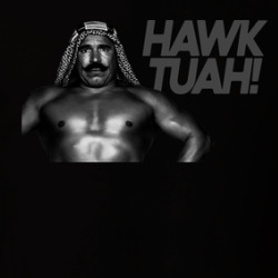 Iron Sheik Hawk Yuah Parody Wrestling T Shirt 39855852