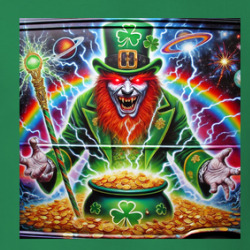 Evil Leprechaun St Patrick's Day Irish Pride T Shirt 40002739
